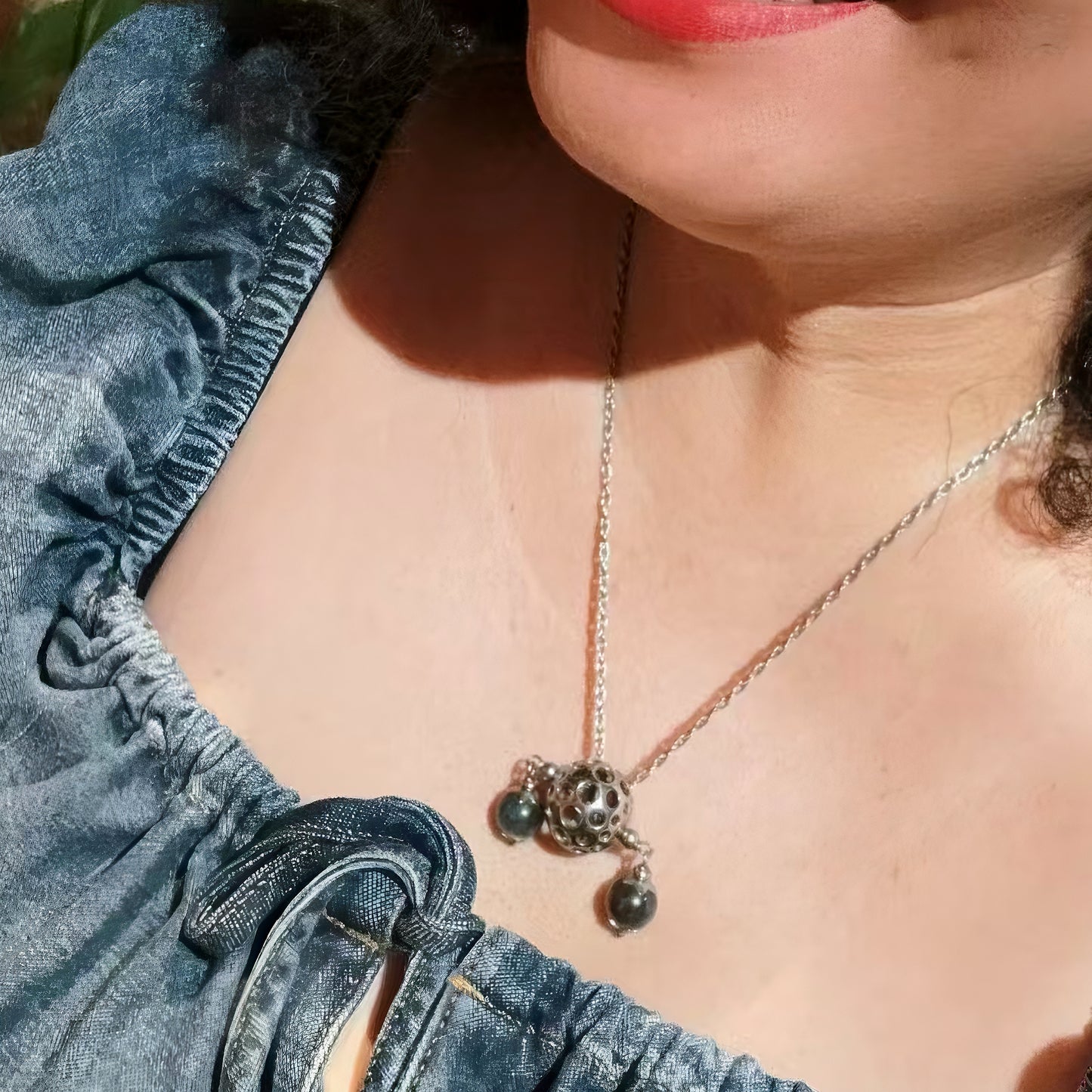 Aetheris Cut-Labradorite-crystal necklace