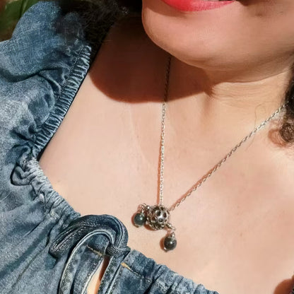Aetheris Cut-Labradorite-crystal necklace
