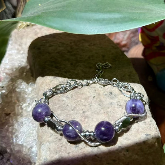 Purple Path Bangle
